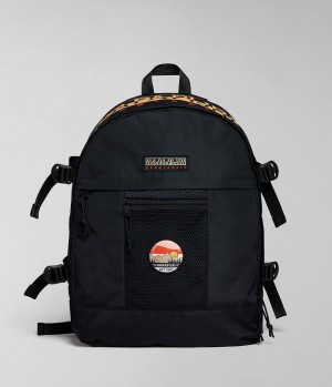 Sacs à Dos Napapijri Bay Backpack Homme Noir | 9782CBSDF