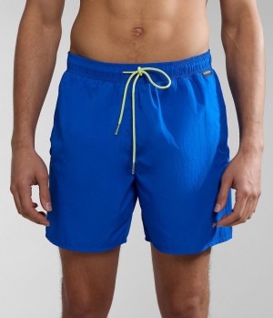 Slip de Bain Napapijri Haldane Swimming Trunks Homme Bleu | 5489LEHCQ