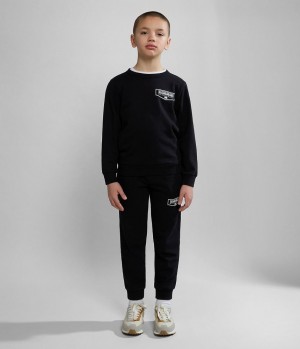 Survêtement Napapijri Cree Tracksuit (4-16 YEARS) Enfant Noir | 4106MTZEP