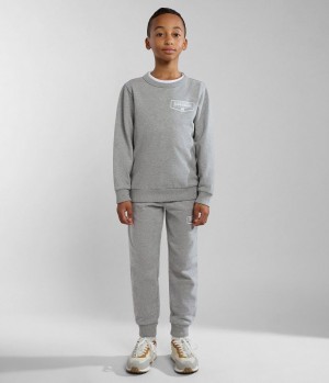 Survêtement Napapijri Cree Tracksuit (4-16 YEARS) Enfant Grise | 8275HYGPS