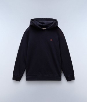 Sweat a Capuche Napapijri Balis Hoodie (4-16 YEARS) Enfant Bleu Foncé | 9514WTZGA