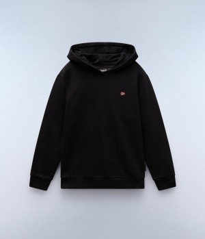 Sweat a Capuche Napapijri Balis Hoodie (4-16 YEARS) Enfant Noir | 3624QKXFO