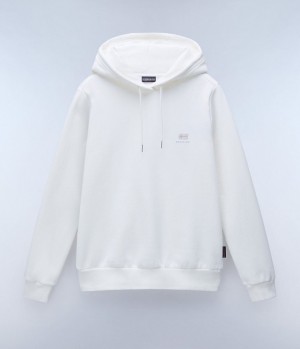 Sweat a Capuche Napapijri Nina Winter Hoodie Femme Blanche | 3501RCIET