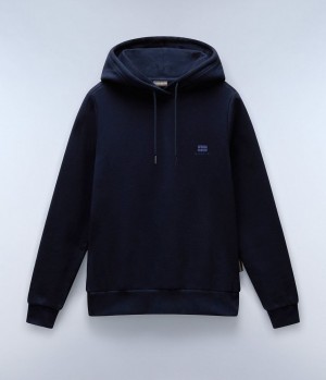 Sweat a Capuche Napapijri Nina Winter Hoodie Femme Bleu Foncé | 4726AXPZQ