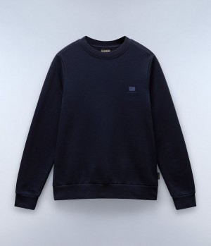 Sweats Napapijri Nina Winter Sweatshirt Femme Bleu Foncé | 0186HJYBW
