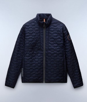 Veste Puffer Napapijri Sarine Puffer Jacket Homme Bleu Foncé | 9783XHSQP