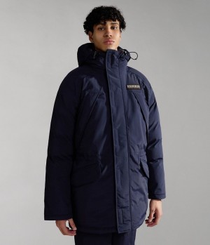 Vestes Parkas Napapijri Epoch Parka Jacket Homme Bleu Foncé | 2506NYCJE